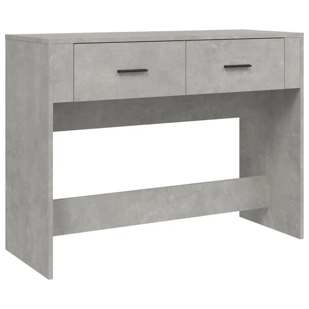 Console Table Engineered Wood 100W x 39D x 75H cm Grey
