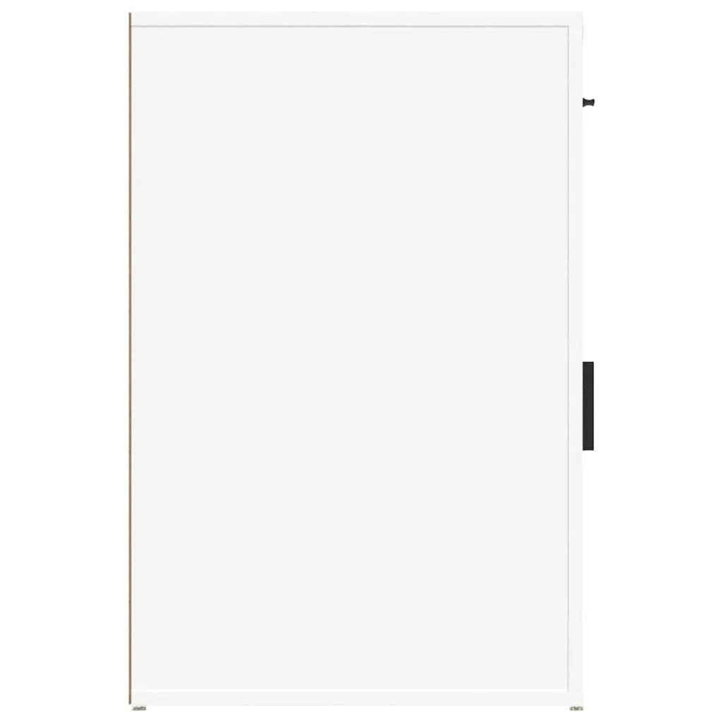 Desk Cabinet Engineered Wood 40W x 49D x 75H cm White Storage Organizer