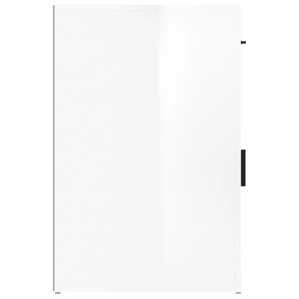 High Gloss White Desk Cabinet for Organized Spaces
