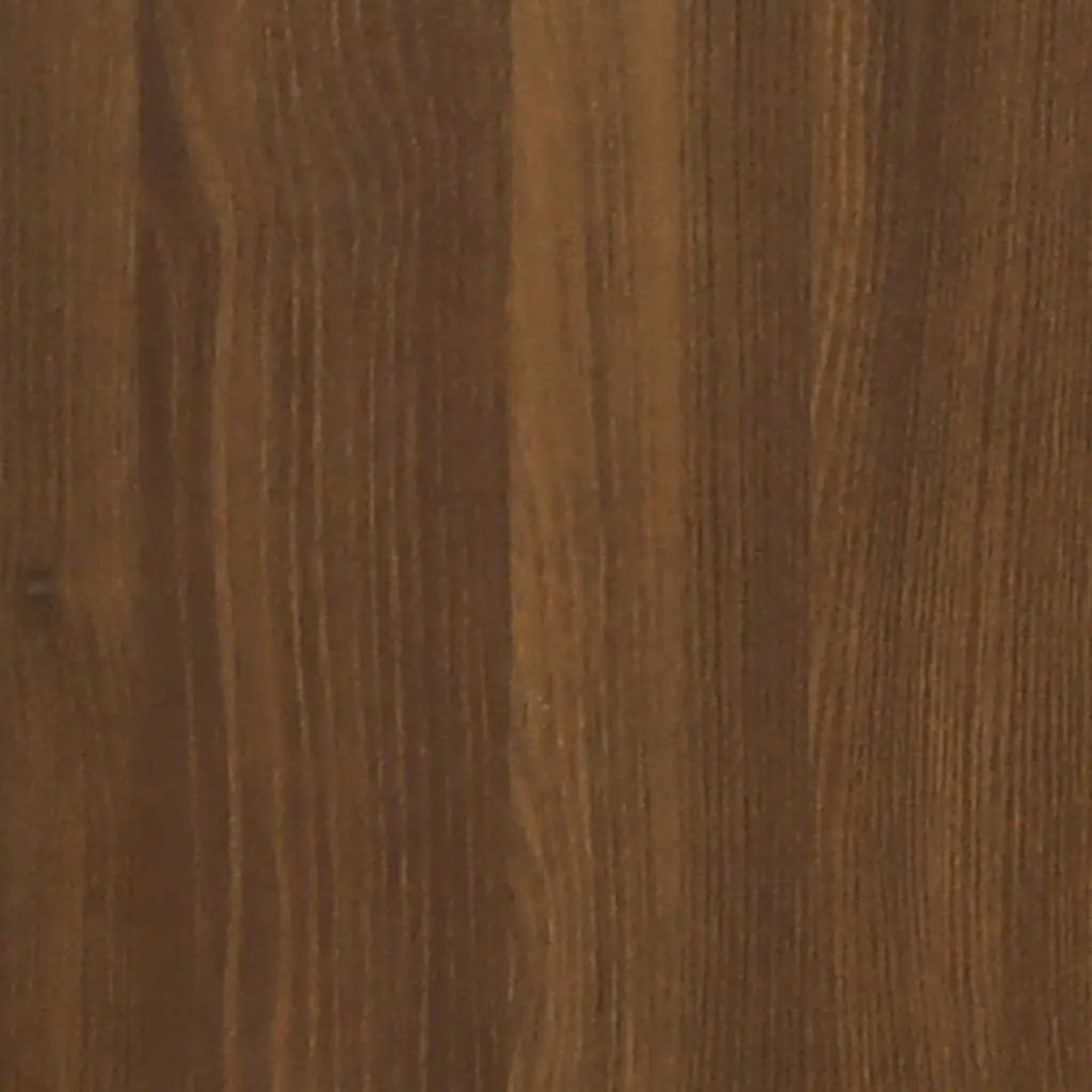 Floating Brown Oak Bedside Cabinet for Bedrooms