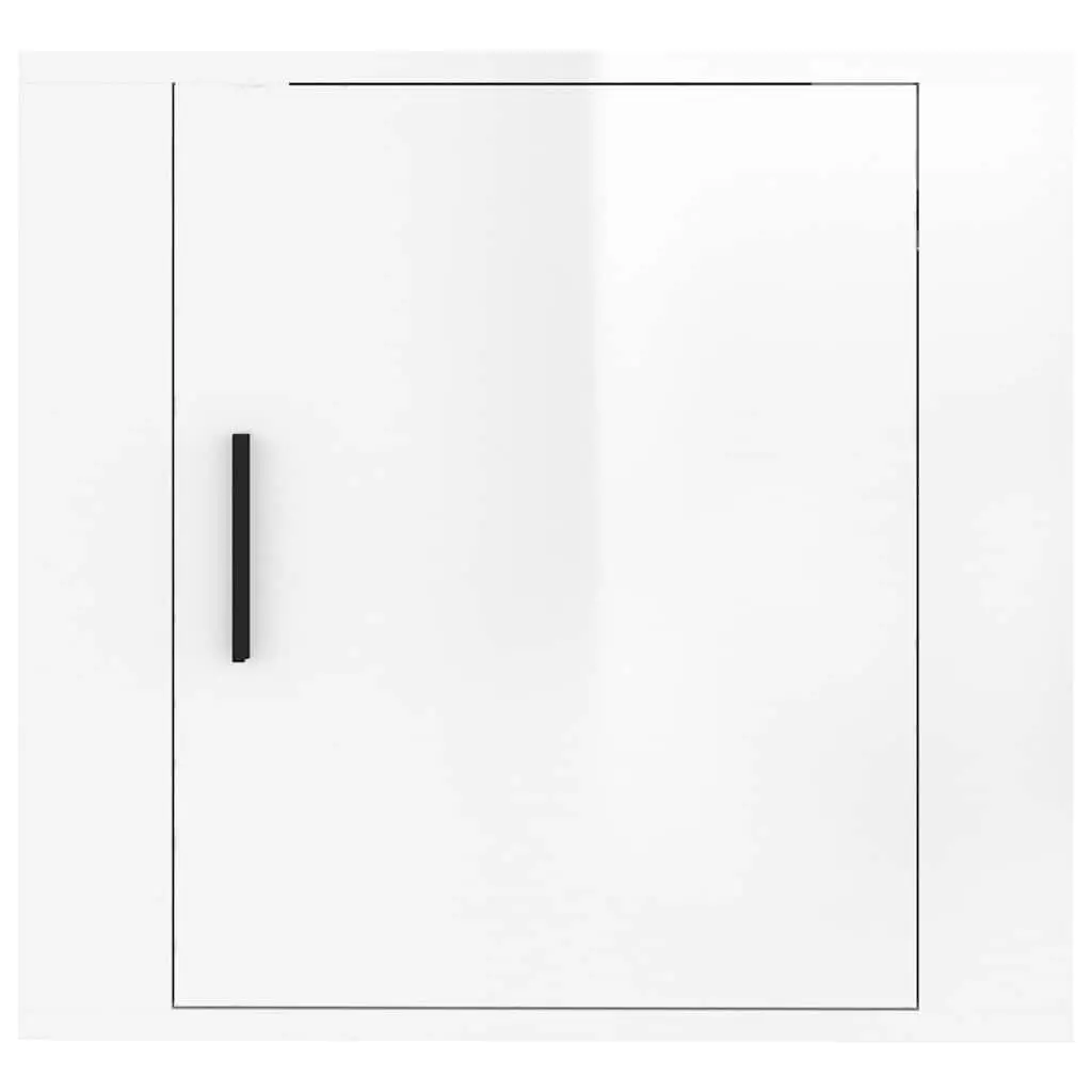 Wall-mounted Bedside Cabinets Set of 2 in White