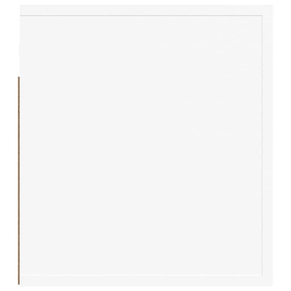 Wall-mounted Bedside Cabinets Engineered Wood 50x36x40cm White 2 Piece