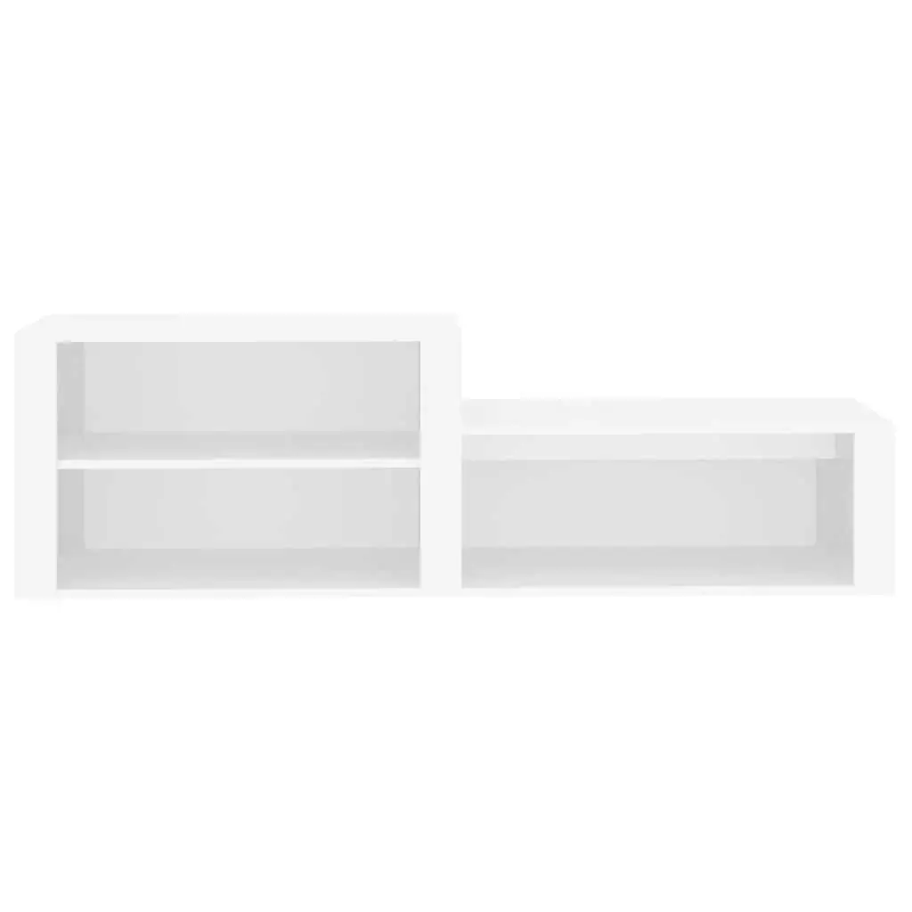 Shoe Cabinet Engineered Wood 150x35x45 cm White