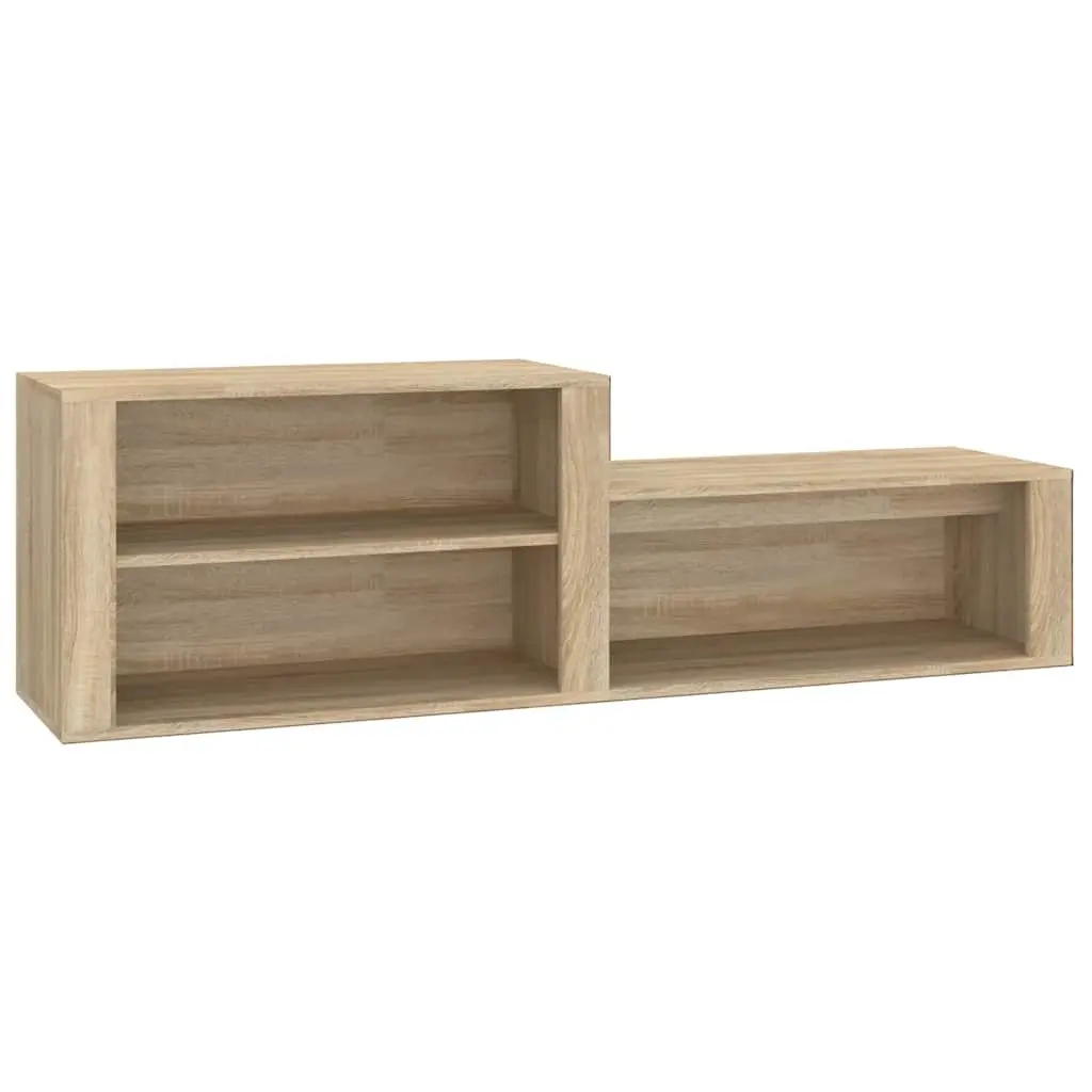 Beige Shoe Cabinet with Ample Storage and Sturdy Build