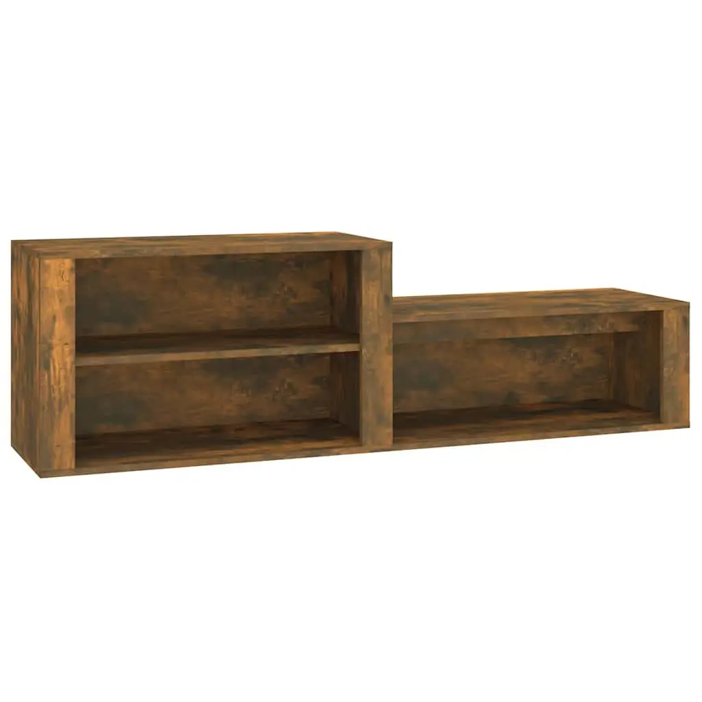 Shoe Cabinet Engineered Wood 150x35x45cm Brown