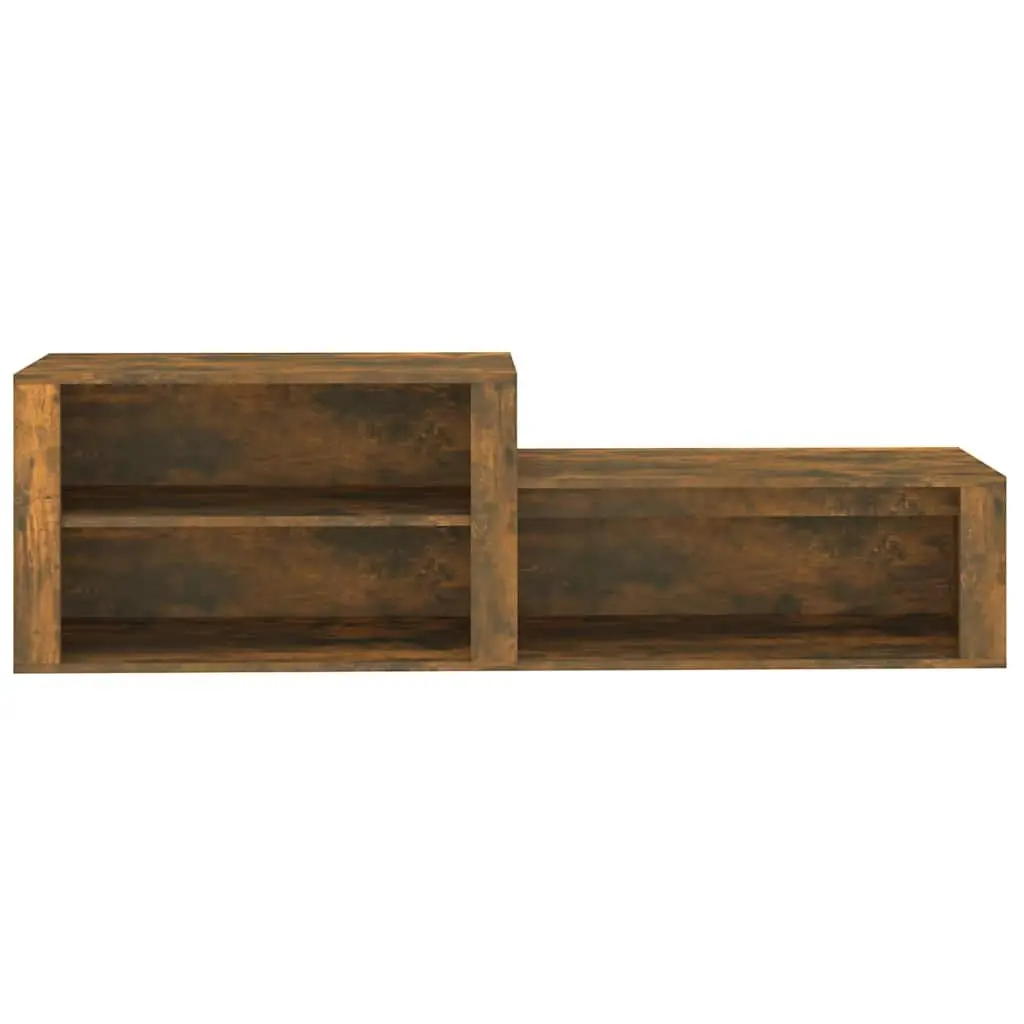 Shoe Cabinet Engineered Wood 150x35x45cm Brown