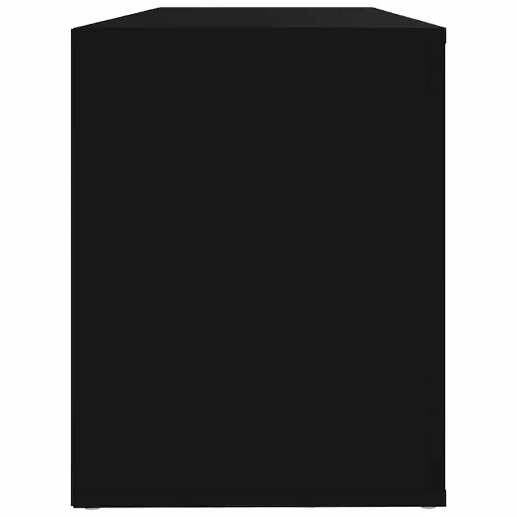 Black Shoe Cabinet Storage Organizer for Entryway