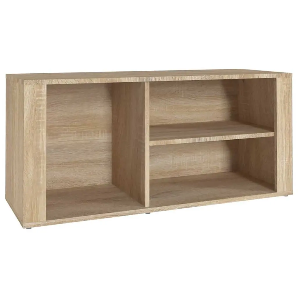 Beige Shoe Storage Cabinet with Durable Engineered Wood