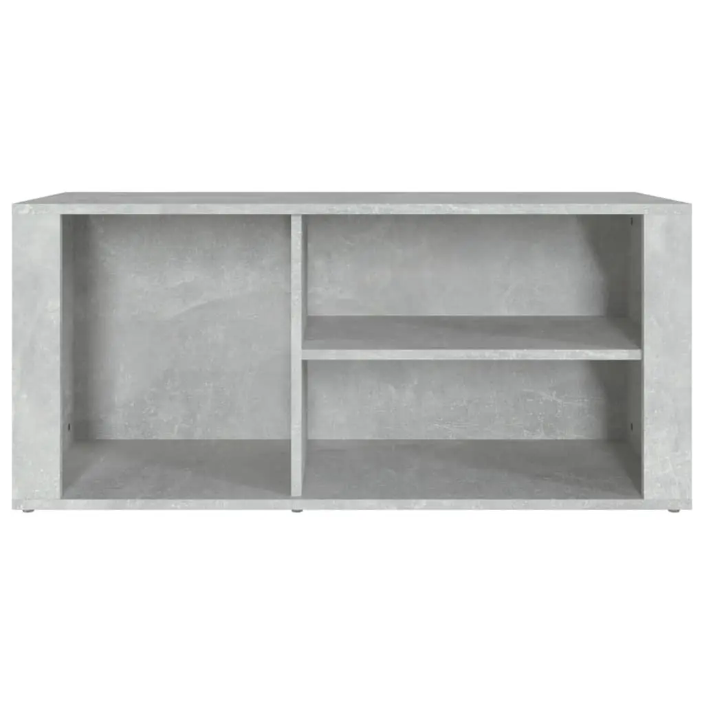 Shoe Cabinet Engineered Wood 100W x 35D x 45H cm Grey
