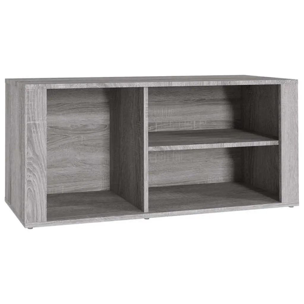 Shoe Cabinet Engineered Wood 100x35x45 cm Grey