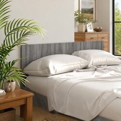 Grey Sonoma Bed Headboard 160x1.5x80 cm Engineered Wood