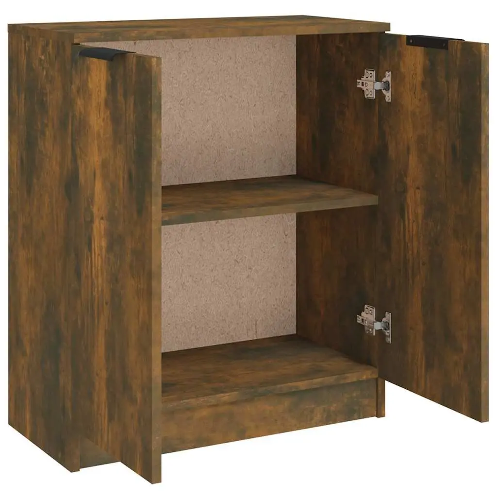 Brown Engineered Wood Sideboard for Storage