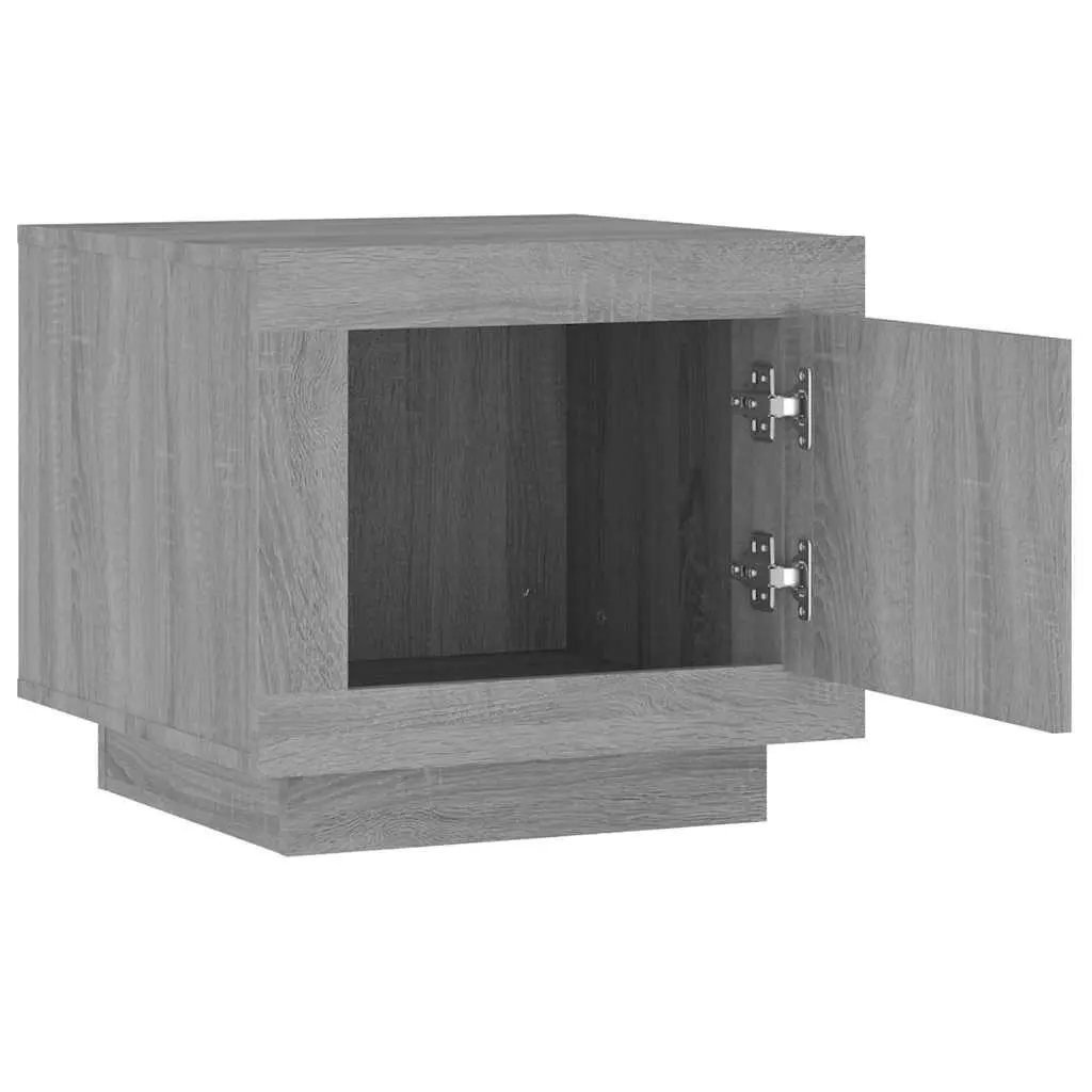 Grey Sonoma Coffee Table with Storage Door