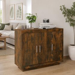 Elegant Brown Sideboard Cabinet for Storage Solutions