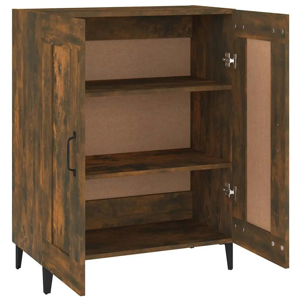 Brown Engineered Wood Sideboard Storage Cabinet