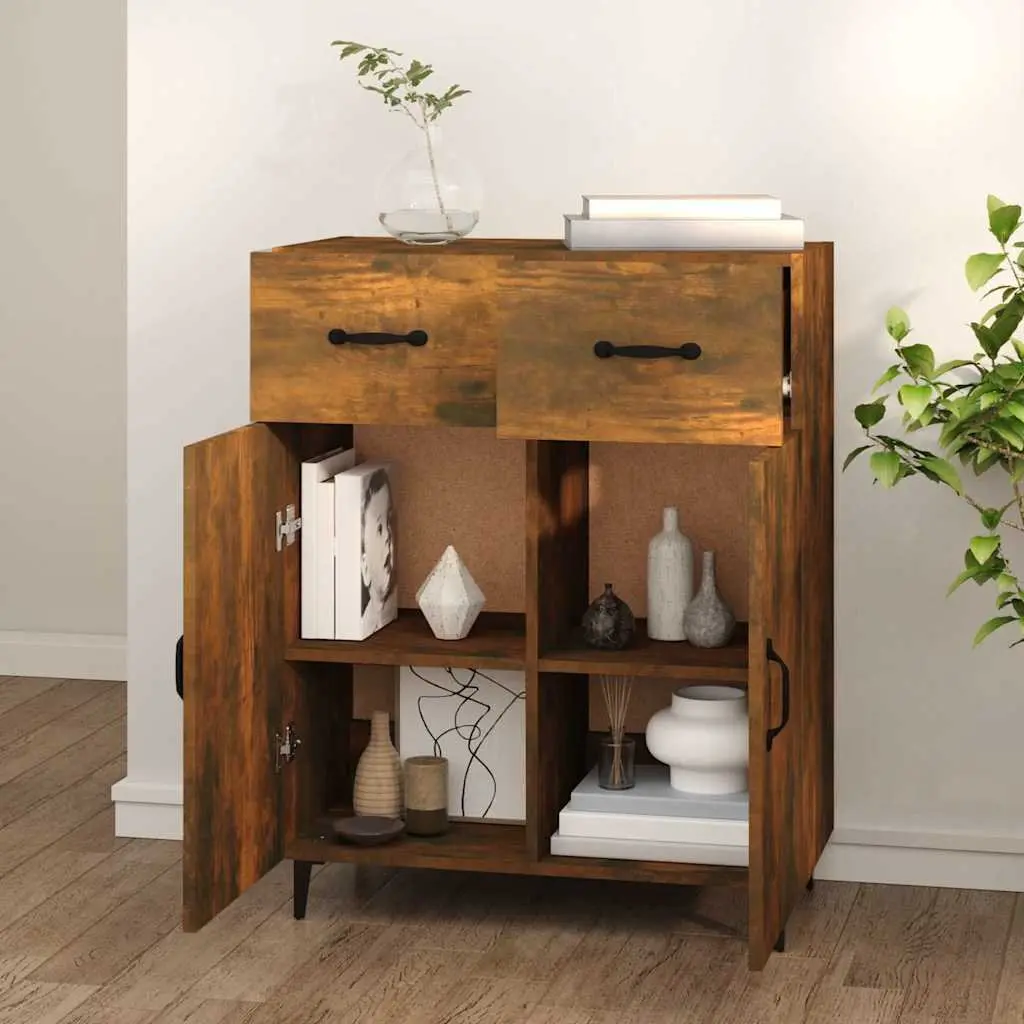 Brown Sideboard with 2 Doors & 2 Drawers