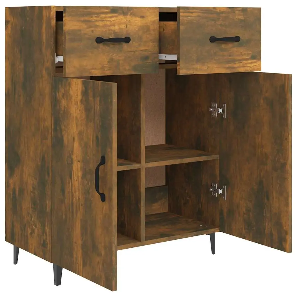 Brown Sideboard with 2 Doors & 2 Drawers