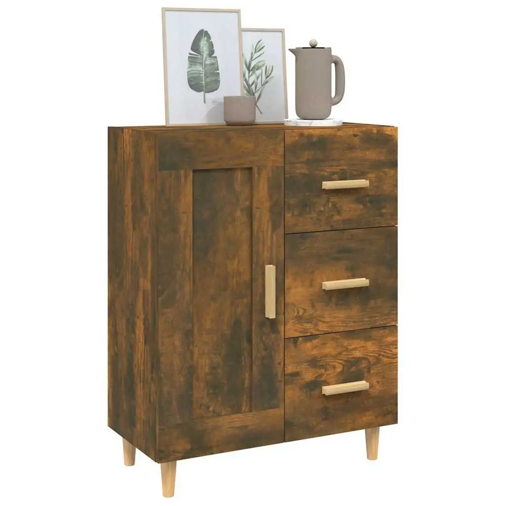 Brown Engineered Wood Sideboard for Organized Storage