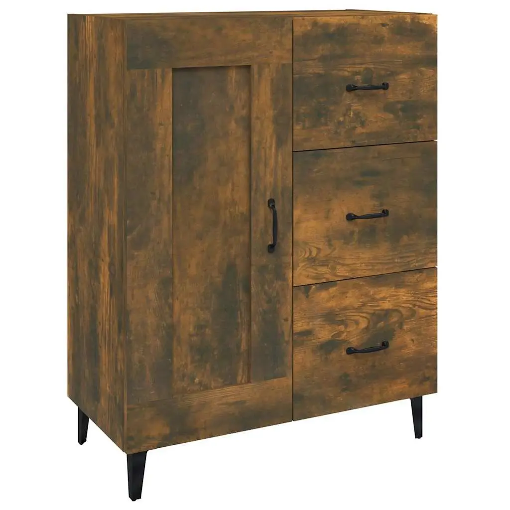 Brown Engineered Wood Sideboard Storage Cabinet