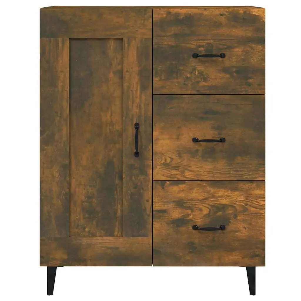 Brown Engineered Wood Sideboard Storage Cabinet