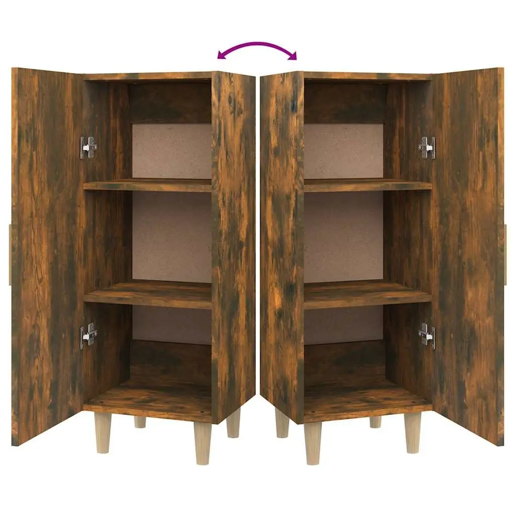 Brown Sideboard Cabinet with Ample Storage
