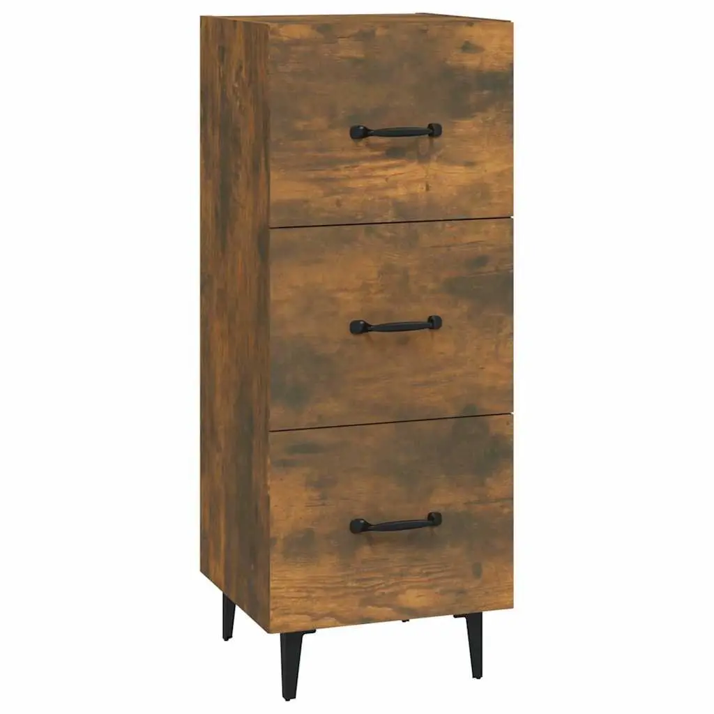 Brown Engineered Wood Sideboard Storage Cabinet