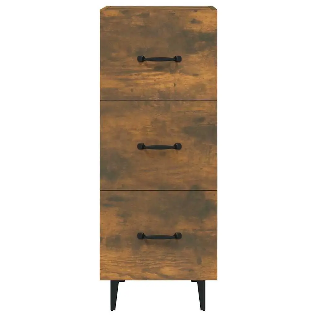 Brown Engineered Wood Sideboard Storage Cabinet