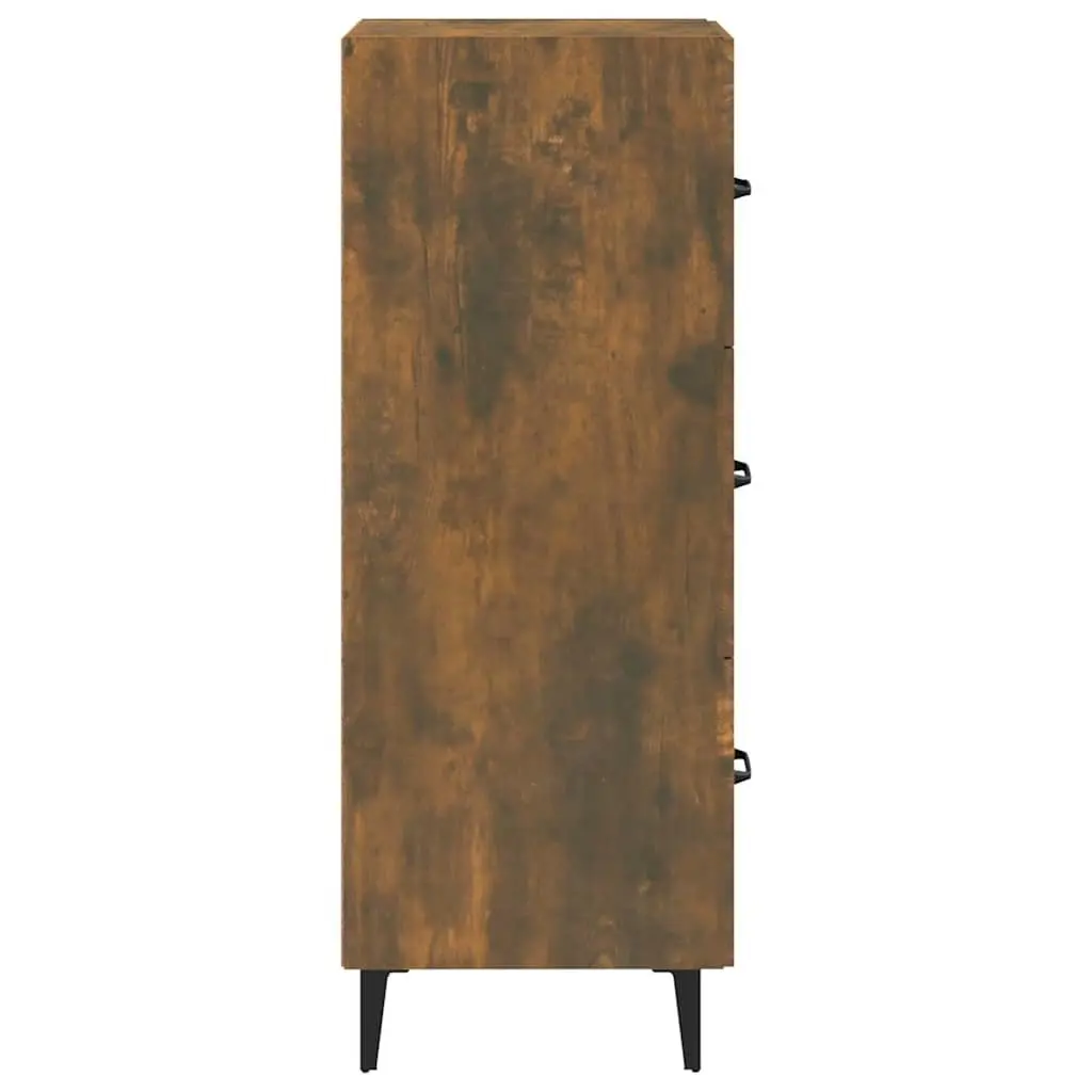 Brown Engineered Wood Sideboard Storage Cabinet