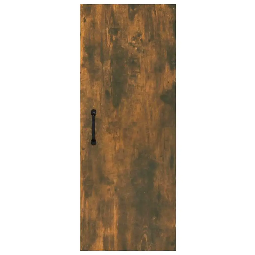 Hanging Wall Cabinet Engineered Wood 34.5x34x90 cm Brown Storage Organizer