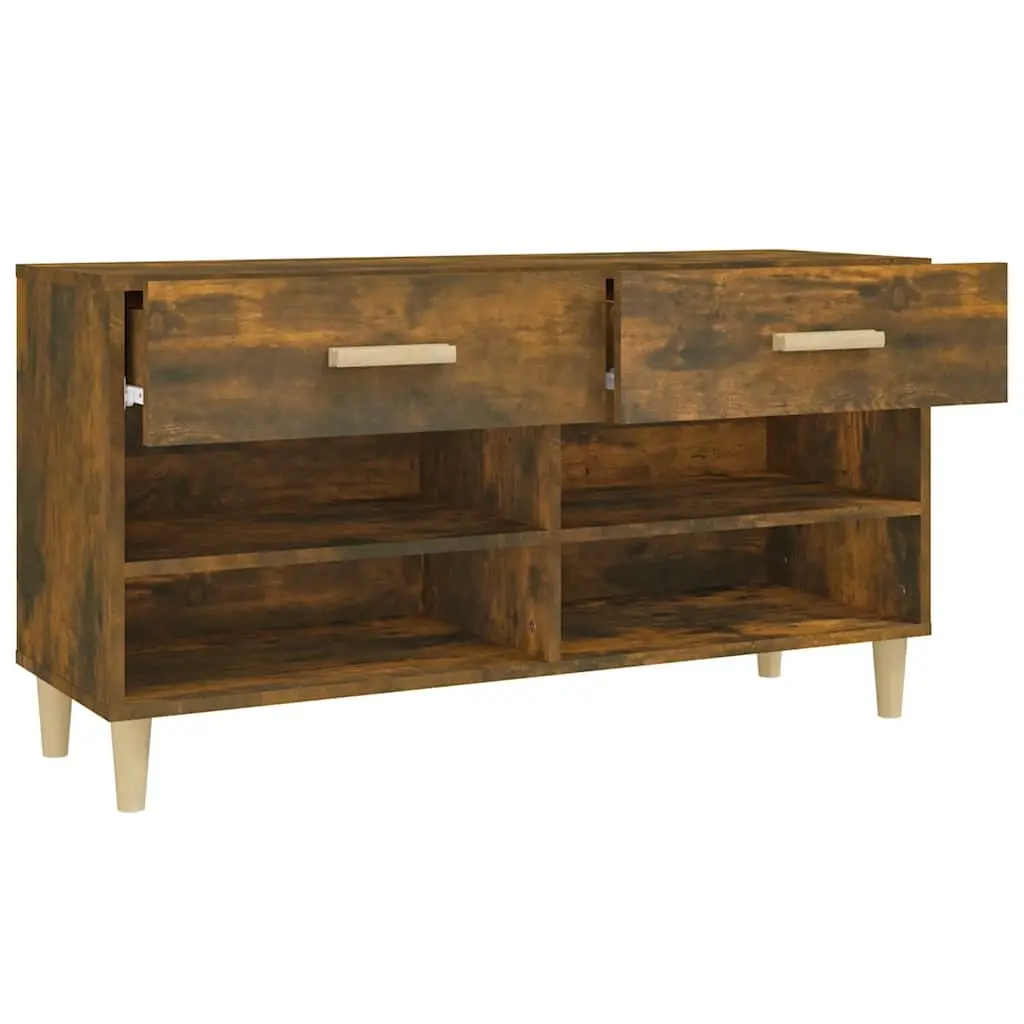 Shoe Cabinet with Drawers and Compartments