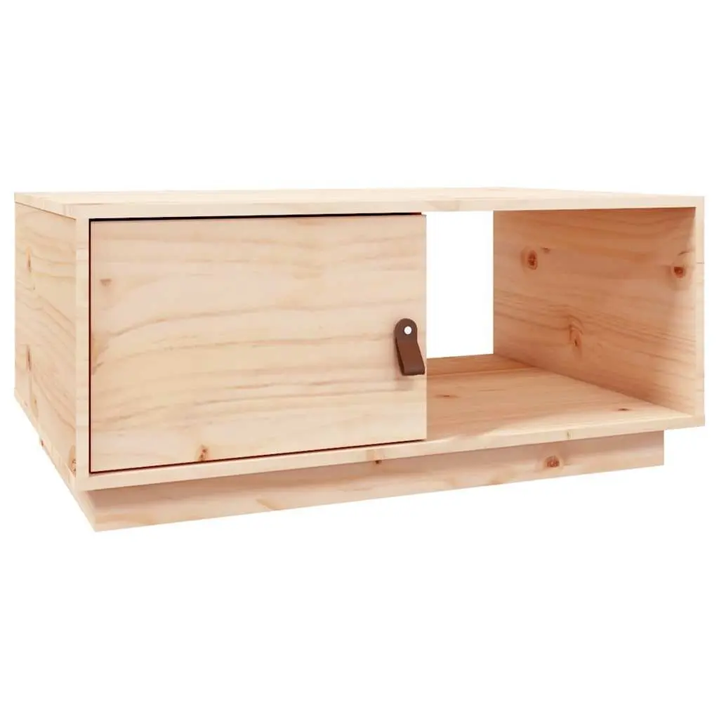 Coffee Table with Storage Compartments, 80x50x35.5 cm