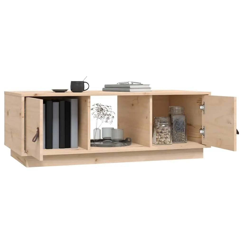 Coffee Table with Storage 100x50x35 cm