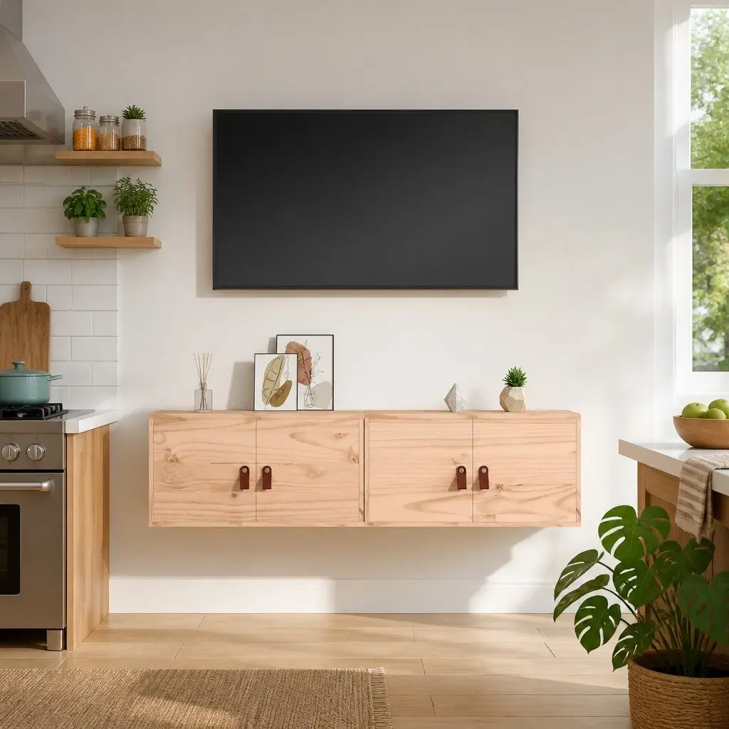 Wall Cabinets 60x30x30 cm Solid Pine Wood Brown