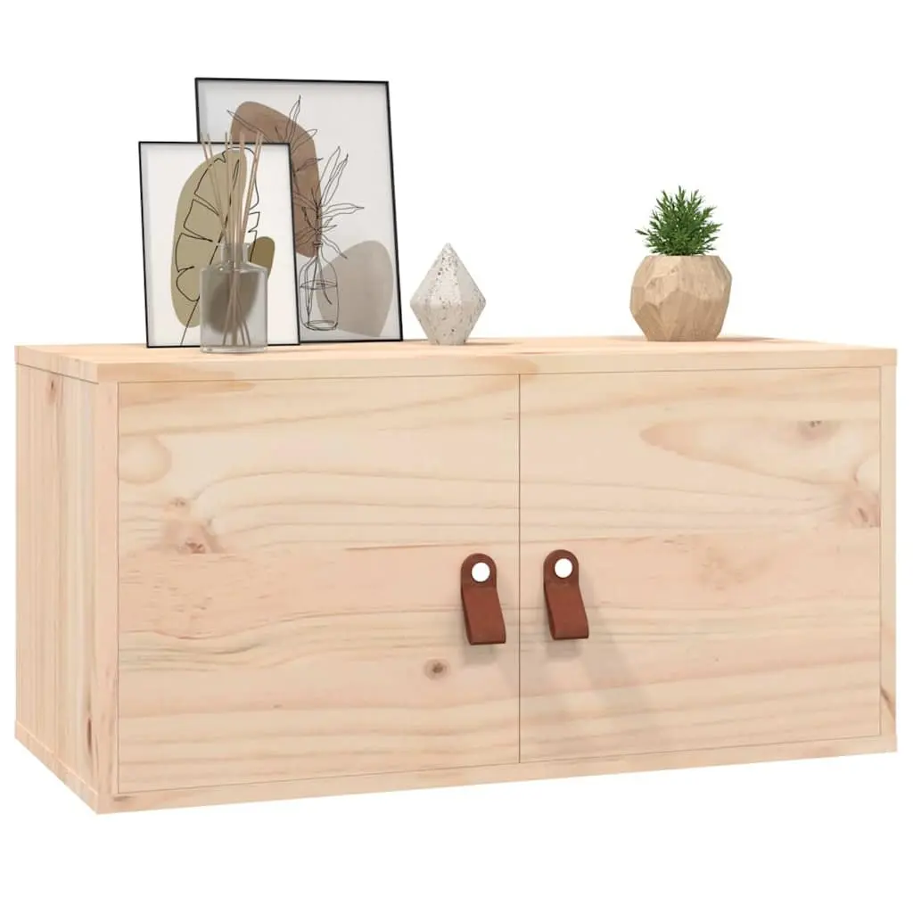 Wall Cabinets 60x30x30 cm Solid Pine Wood Brown