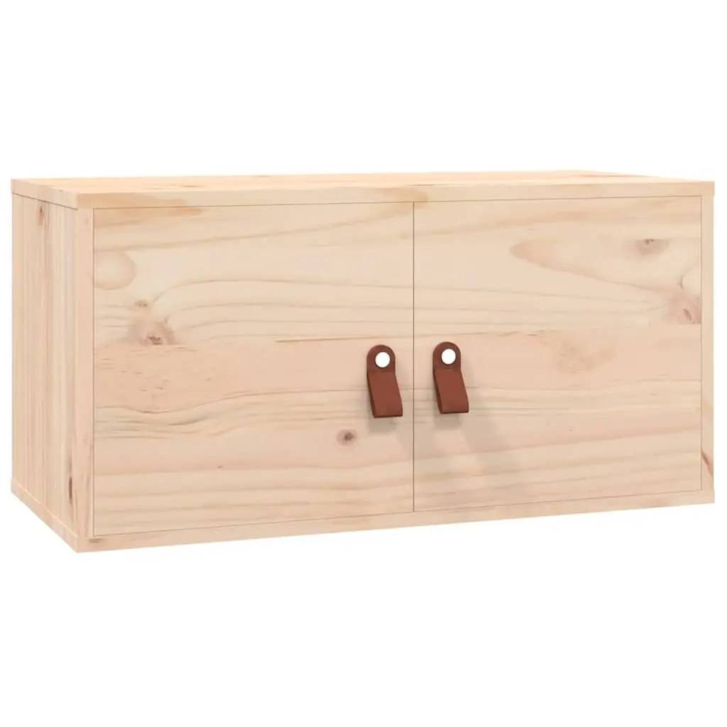 Wall Cabinets 60x30x30 cm Solid Pine Wood Brown
