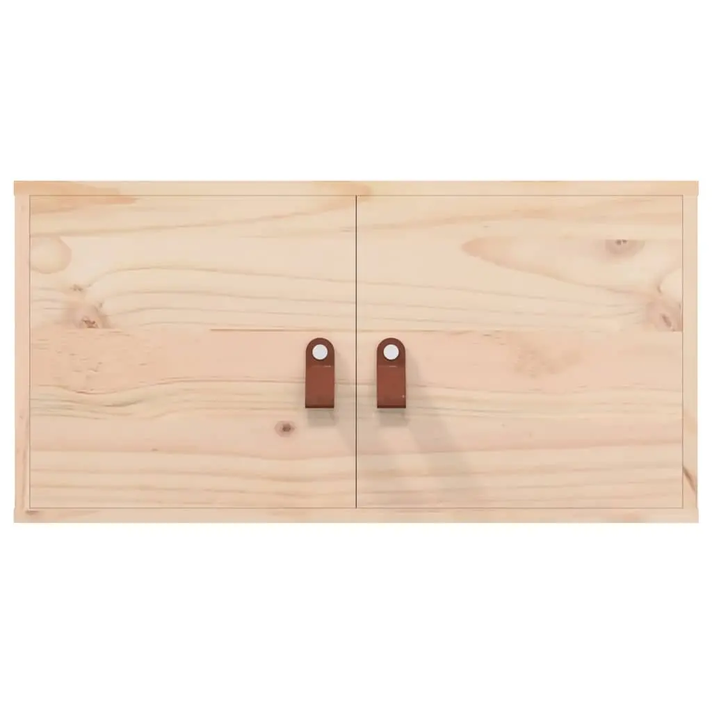 Wall Cabinets 60x30x30 cm Solid Pine Wood Brown
