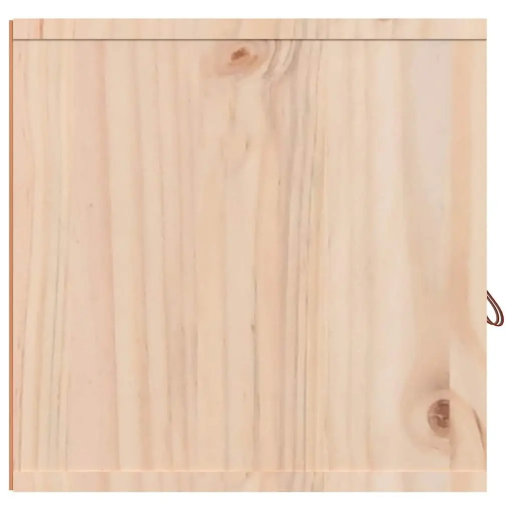 Wall Cabinets 60x30x30 cm Solid Pine Wood Brown
