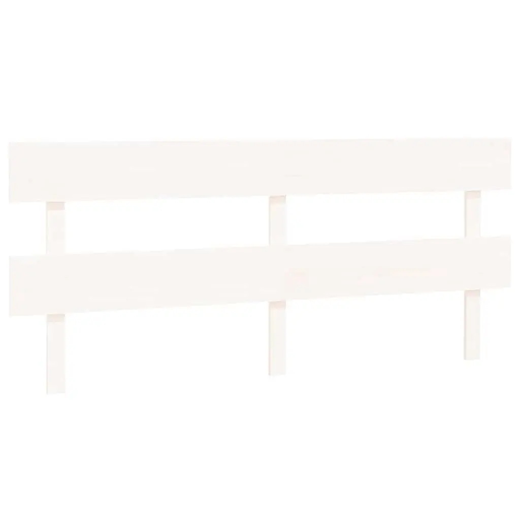 White Solid Wood Bed Headboard 184cm Bedroom Furniture Backrest Support
