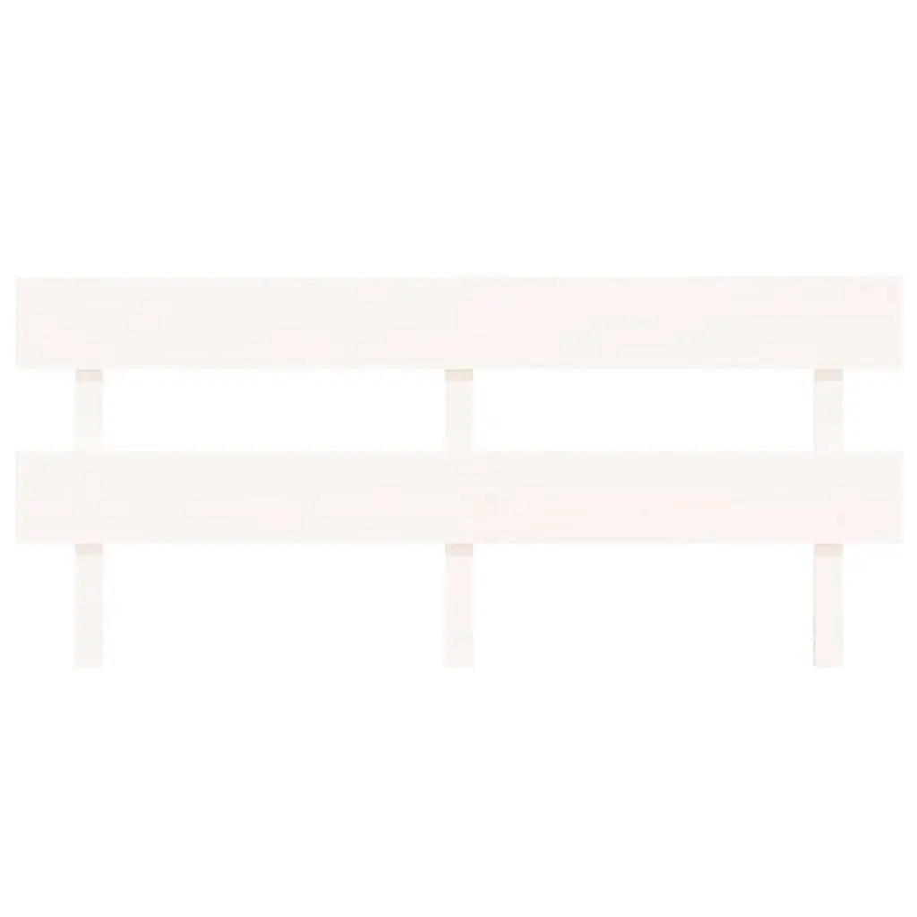 White Solid Wood Bed Headboard 184cm Bedroom Furniture Backrest Support