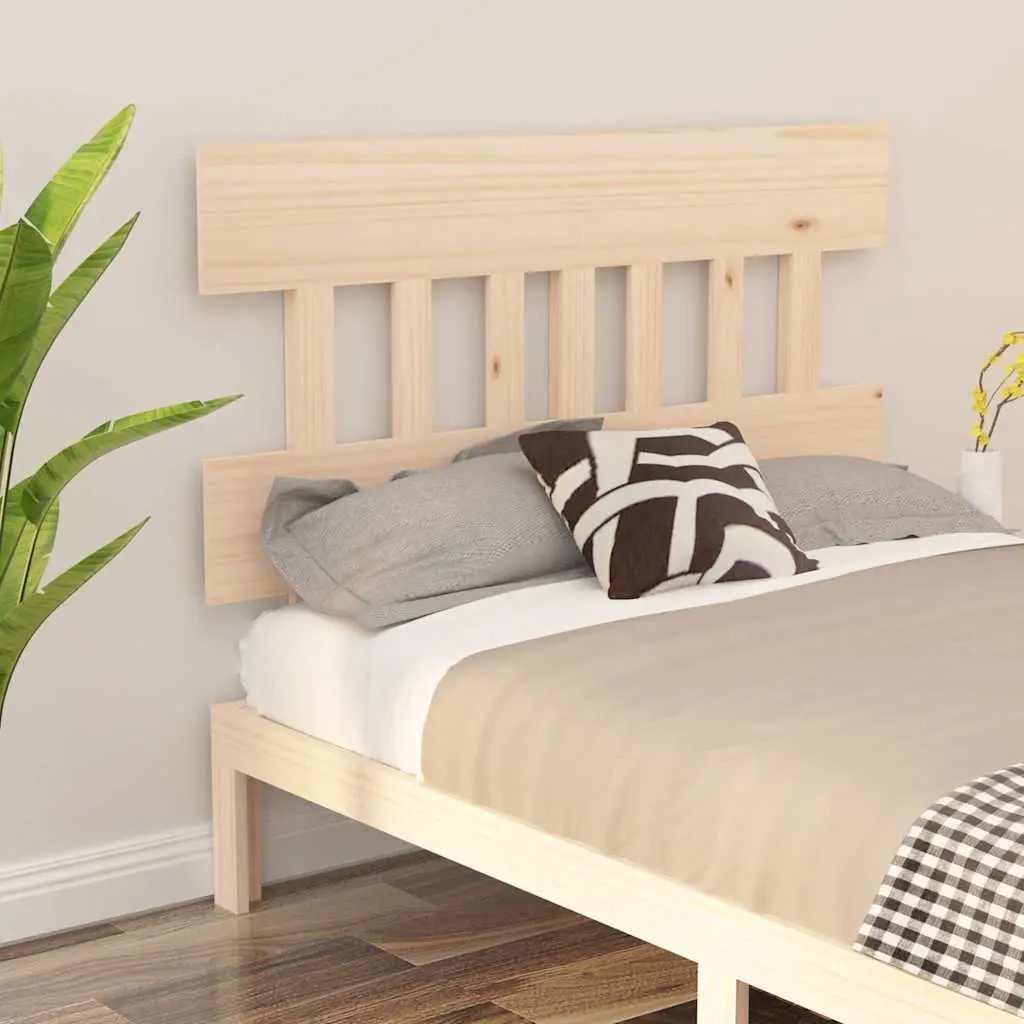 Solid Wood Pine Bed Headboard 183.5cm for Rustic Charm