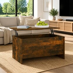 Lift-Top Coffee Table with Ample Storage Space