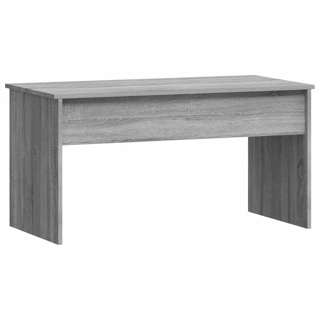 Lift Top Grey Coffee Table with Storage Compartment