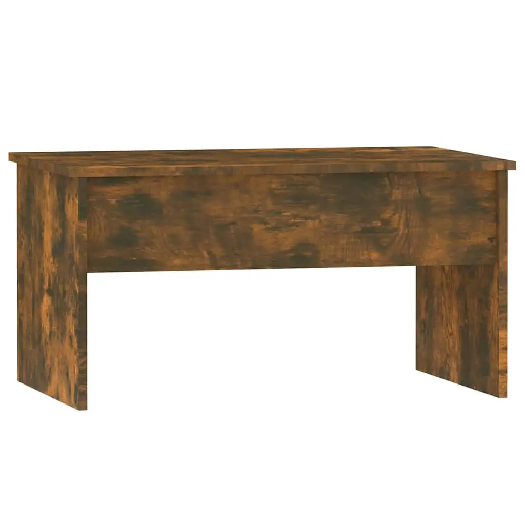 Smoked Oak Coffee Table with Lift Top Feature