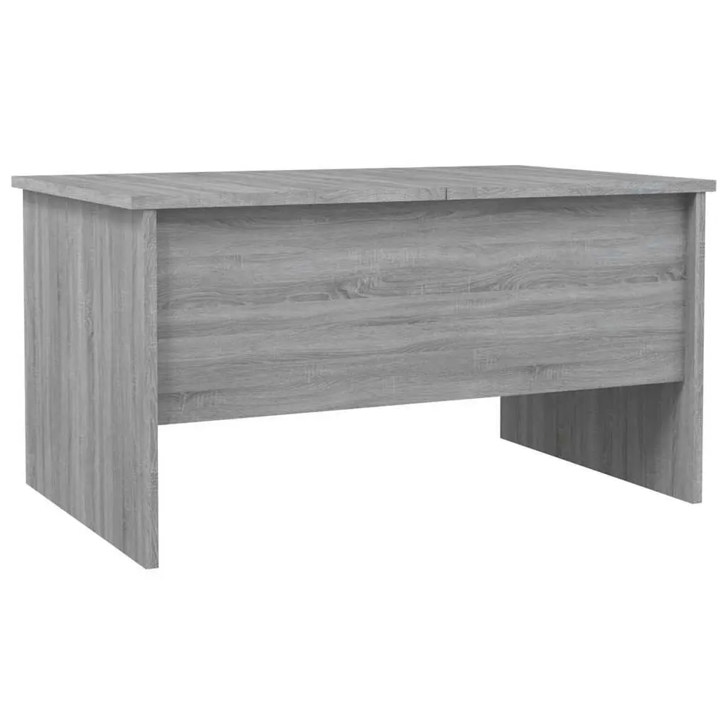 Adjustable Grey Sonoma Coffee Table with Storage Space