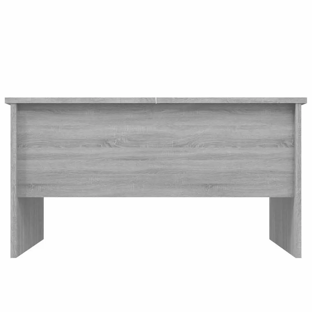 Adjustable Grey Sonoma Coffee Table with Storage Space