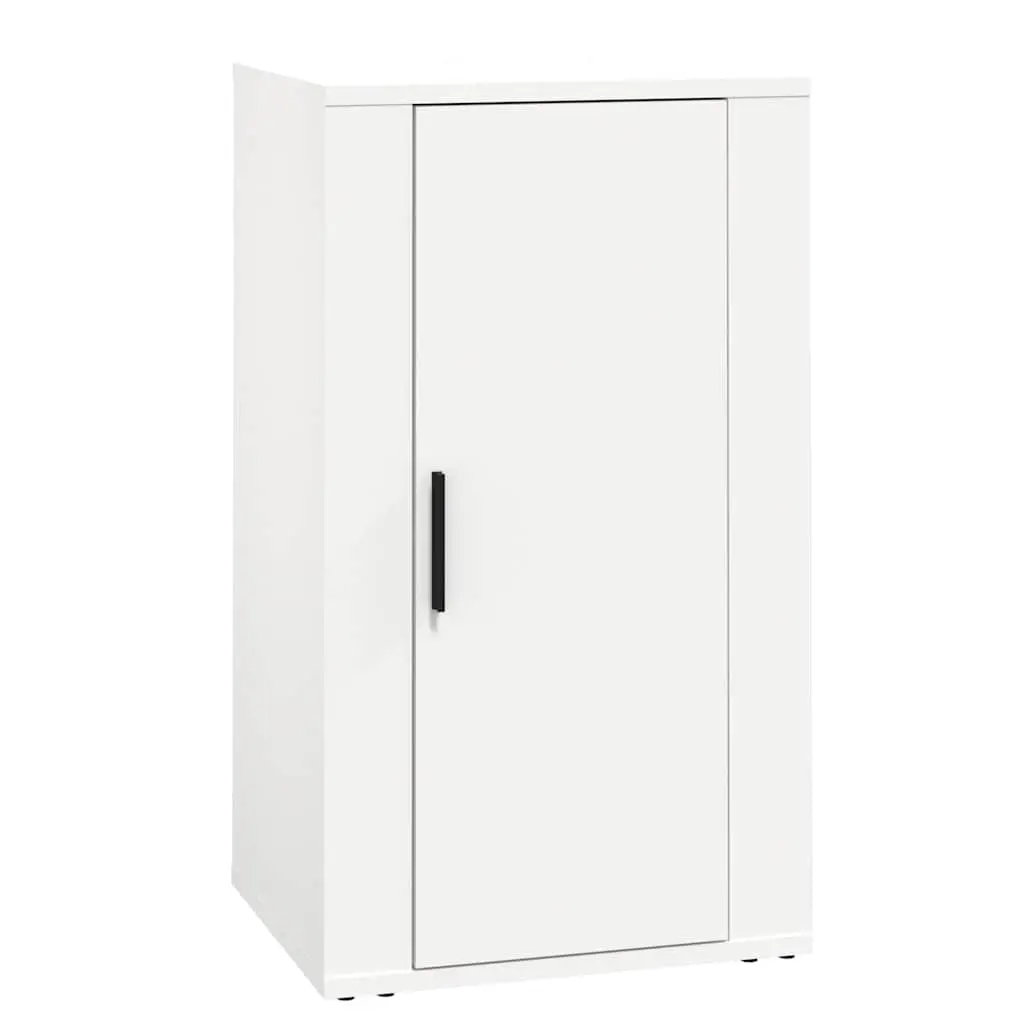 Sideboard Cabinet Engineered Wood 40x33x70cm White Storage Furniture