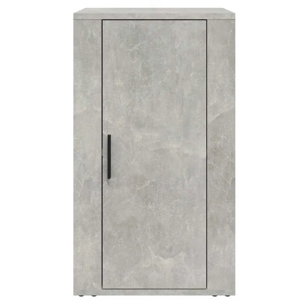 Grey Engineered Wood Sideboard Cabinet with Spacious Compartment