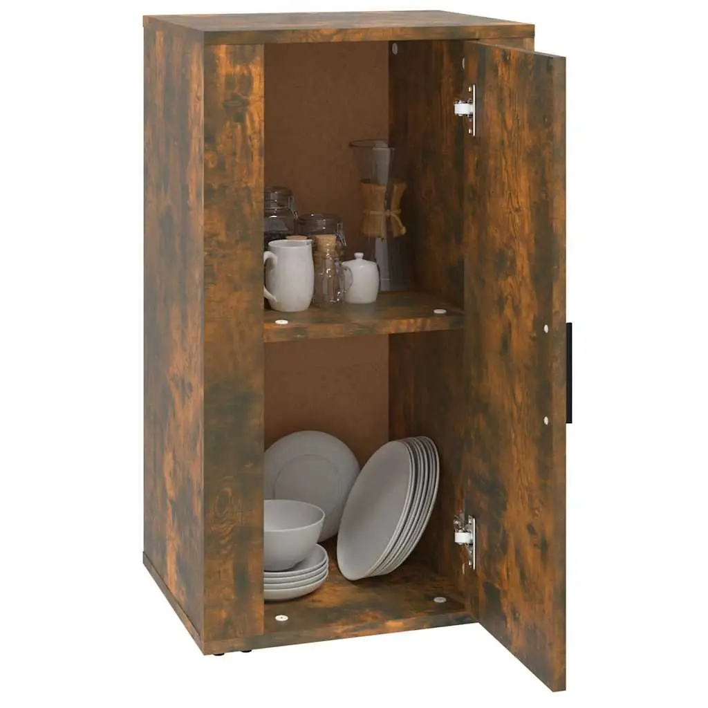 Brown Engineered Wood Sideboard Storage Cabinet