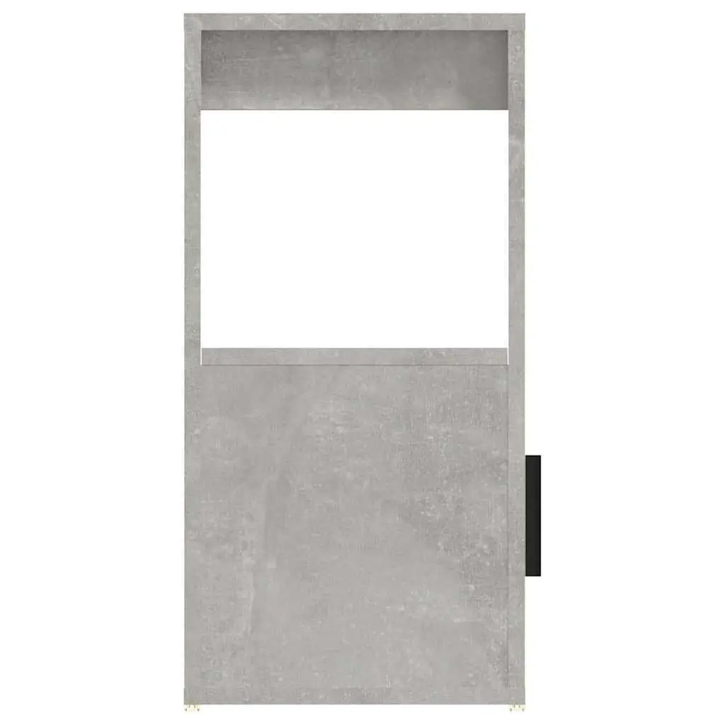 Grey Engineered Wood Sideboard Storage Cabinet