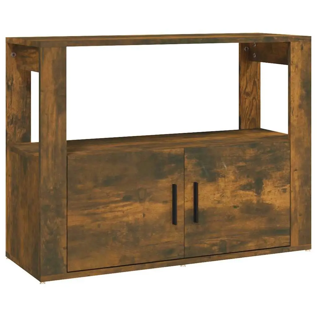 Smoked Oak Sideboard Cabinet for Organized Storage
